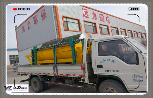 濕式磁選機，福建濕式高強磁磁選機_釩鈦鐵礦福建濕式高強磁磁選機型號參數(shù)及磁場強度 