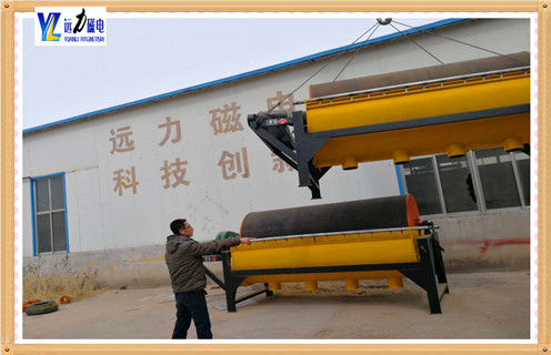 小型磁選機，臨朐小型磁選機_單筒臨朐小型磁選機磁場一般為多少_磁塊如何排列