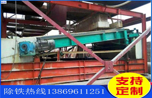 濕式平板磁選機，湖北濕式平板磁選機_湖北濕式平板磁選機多少錢一臺，湖北濕式平板磁選機磁塊安裝內部結構圖