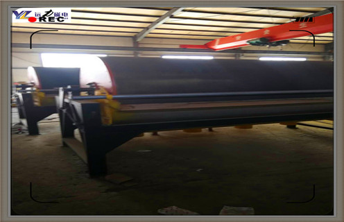 永磁筒式磁選機，黑龍江永磁筒式磁選機退磁_遠(yuǎn)力黑龍江永磁筒式磁選機退磁的結(jié)構(gòu)磁場分布圖