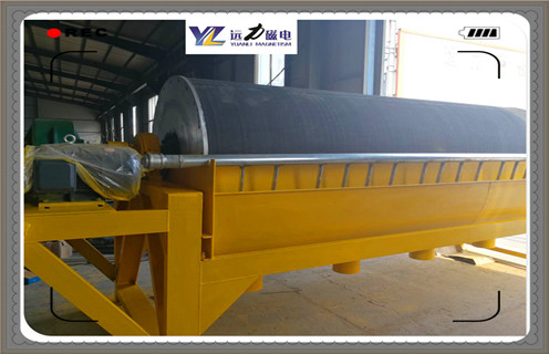 永磁筒式磁選機(jī) 工作原理 永磁筒式磁選機(jī) 工作原理